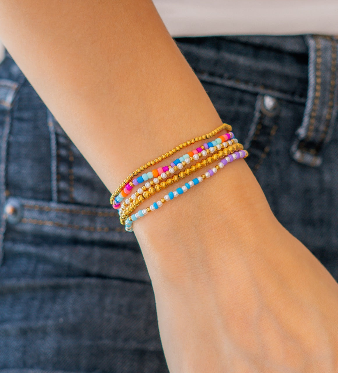 Sommer-Armband-Stapelset