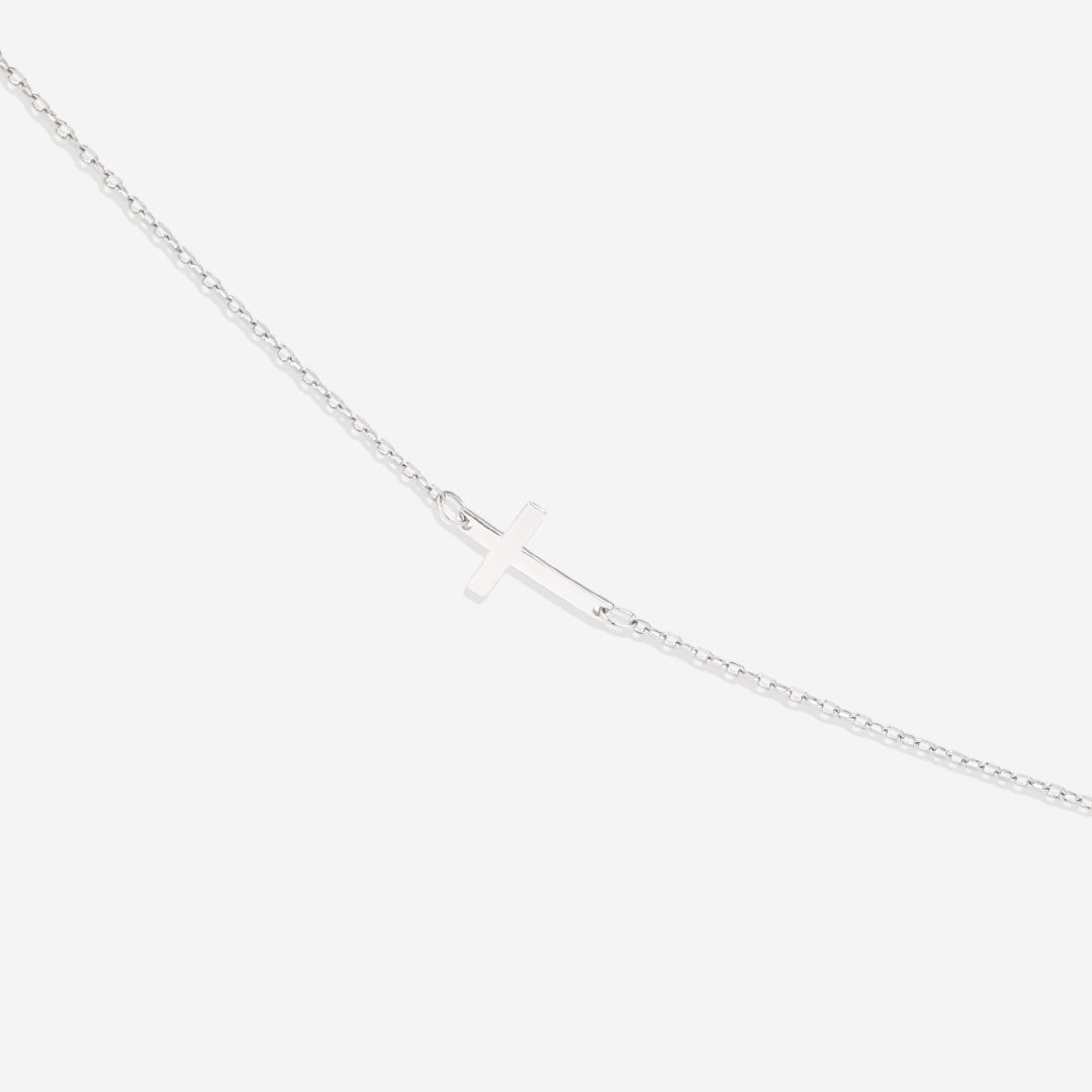 Bracelet à breloques en croix