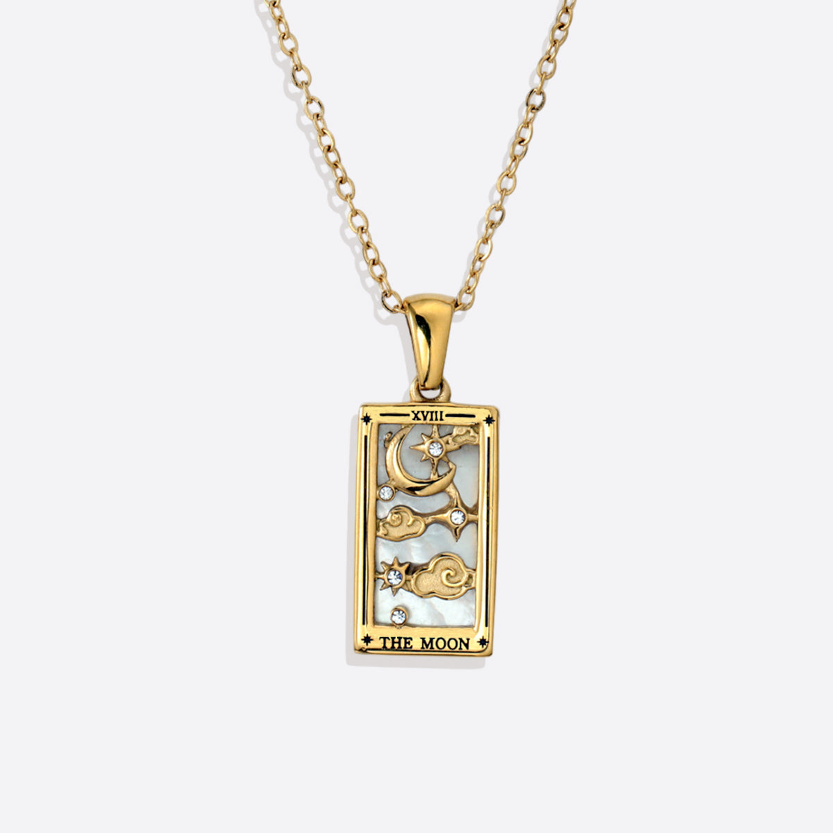 Le collier de tarot de la lune