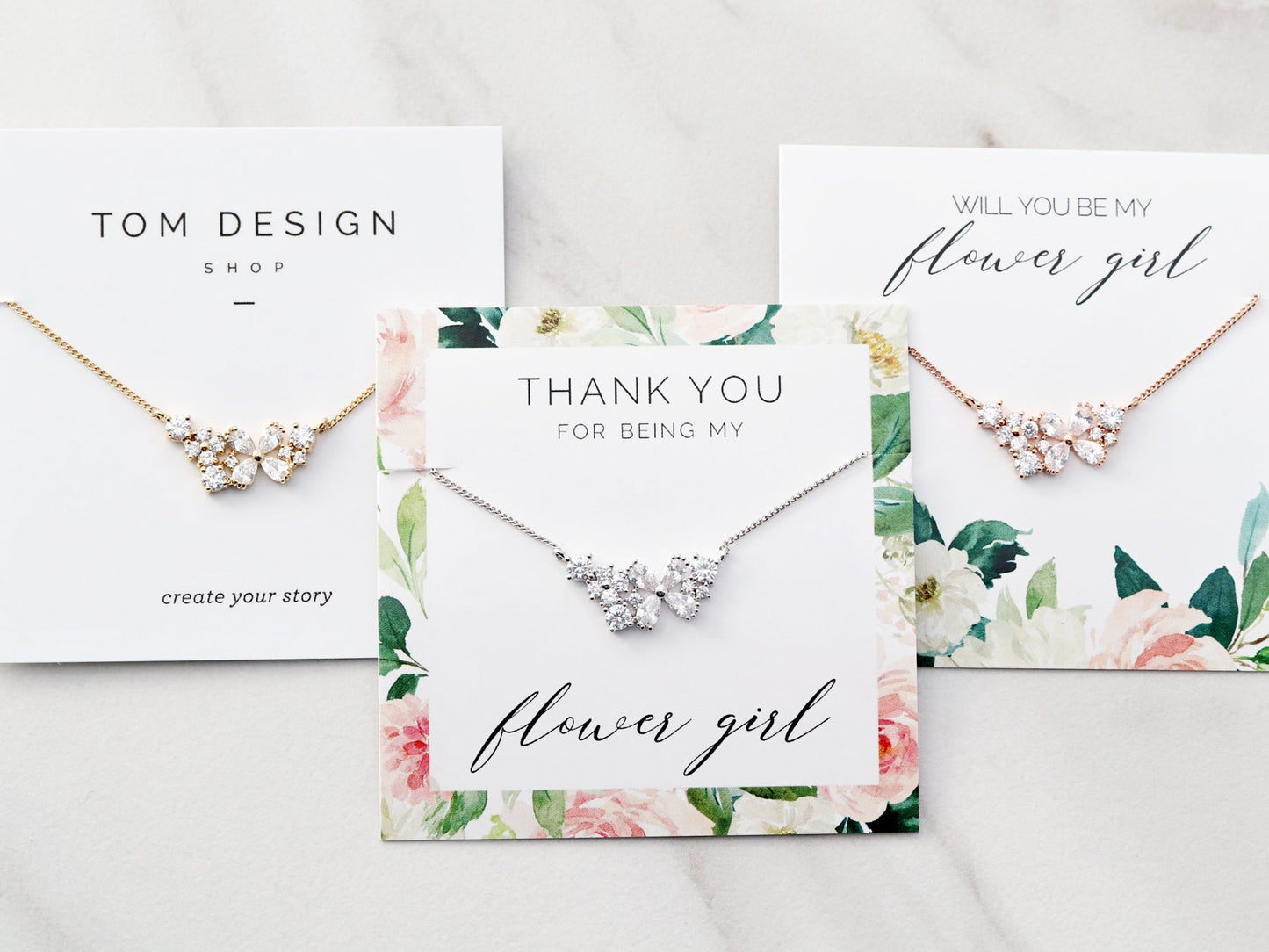 Collier à grappes de fleurs pour enfants