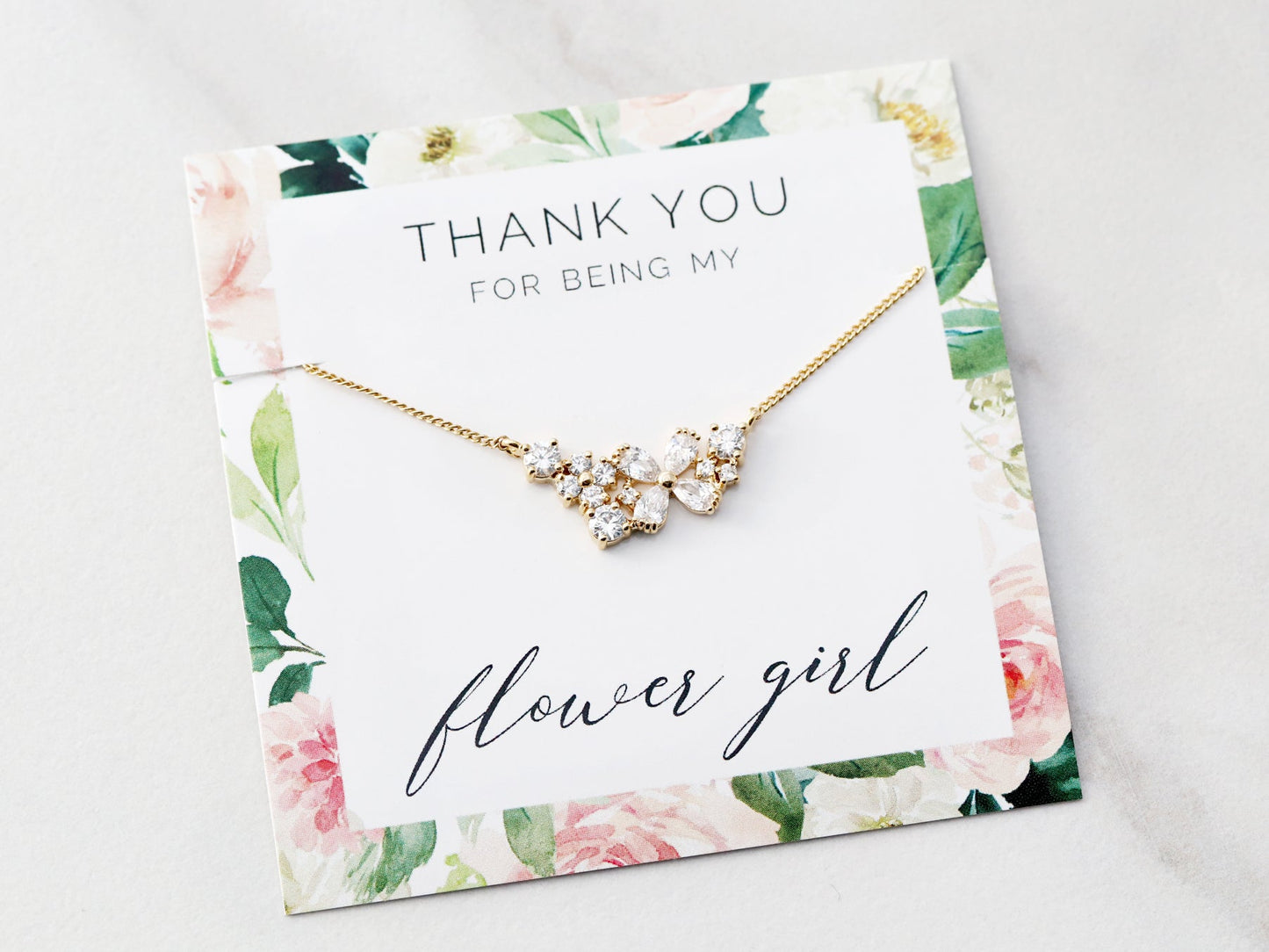 Collier à grappes de fleurs pour enfants