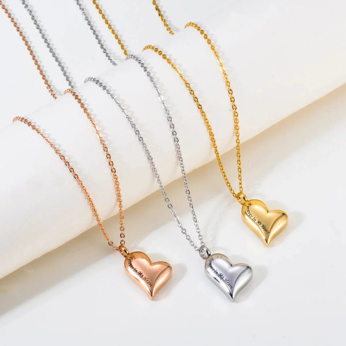 Collier Urne Pour Toujours dans Mon Cœur