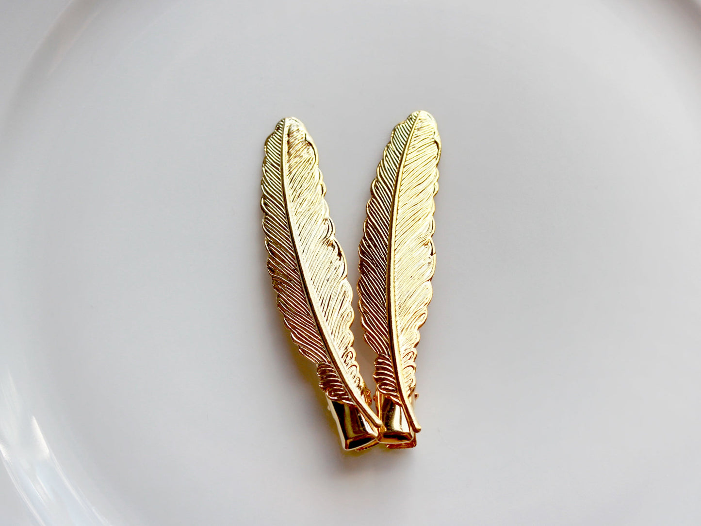 Feather Hair Clips
