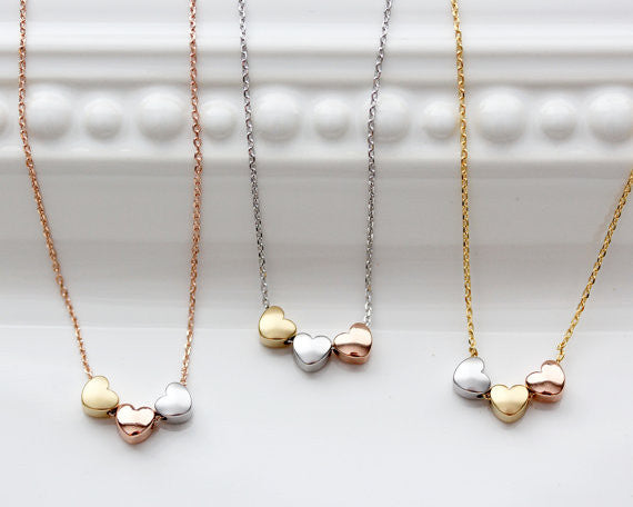 Collier Trois Coeurs