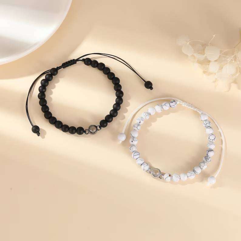 Beaded Photo Bracelet