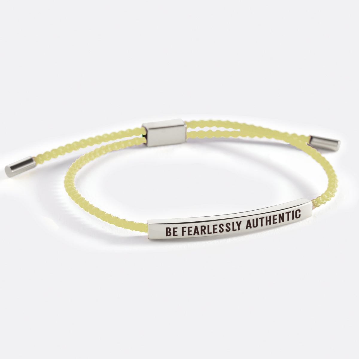 Sei furchtlos authentisches Inspire-Armband