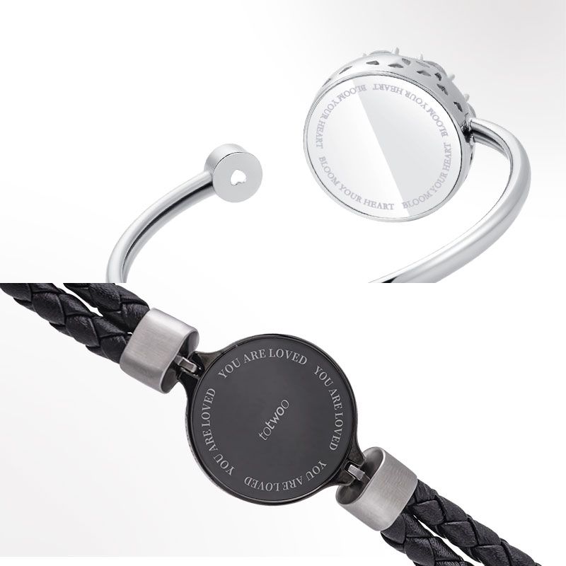 Bracelets intelligents We Bold & We Bloom pour l'amour