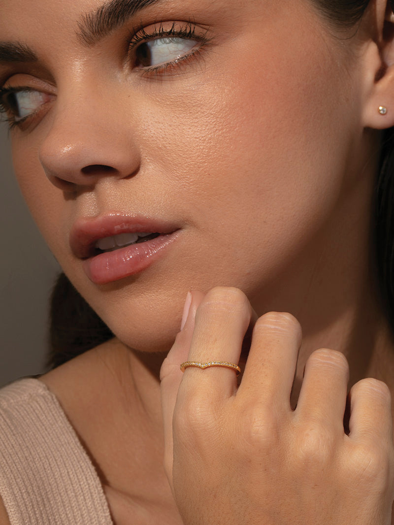 Take A Dip Pavé Ring