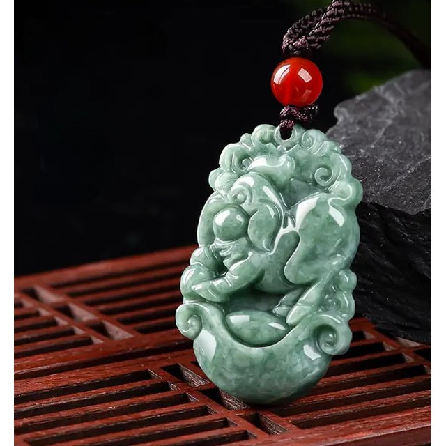 Jadeite Good Luck Necklace