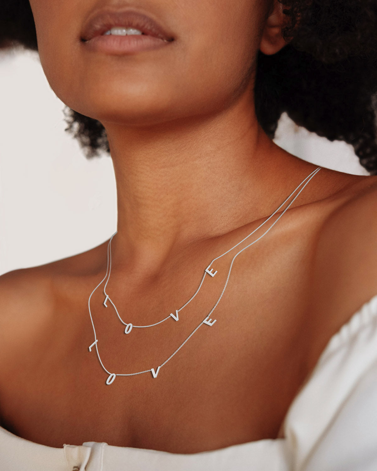 Le collier lettre LOVE