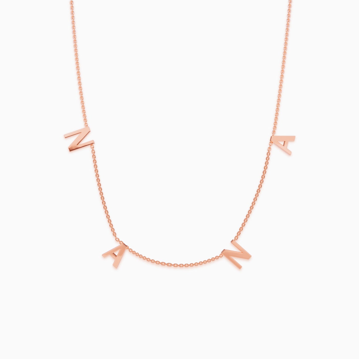 Le collier lettre NANA