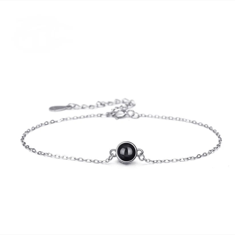 Personalized Cable Chain Photo Bracelet