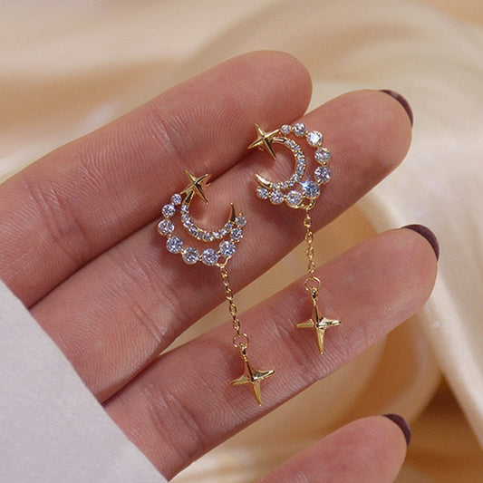 Boucles d'oreilles au clair de lune