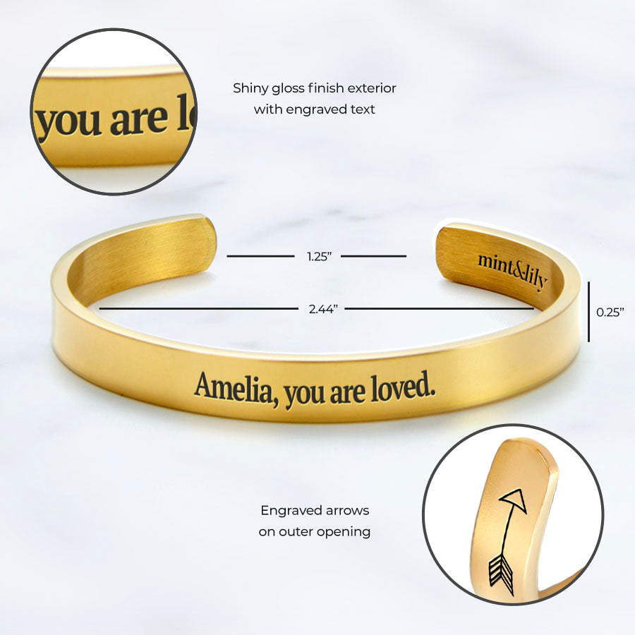 Customize Your Personalizable Cuff Bracelet
