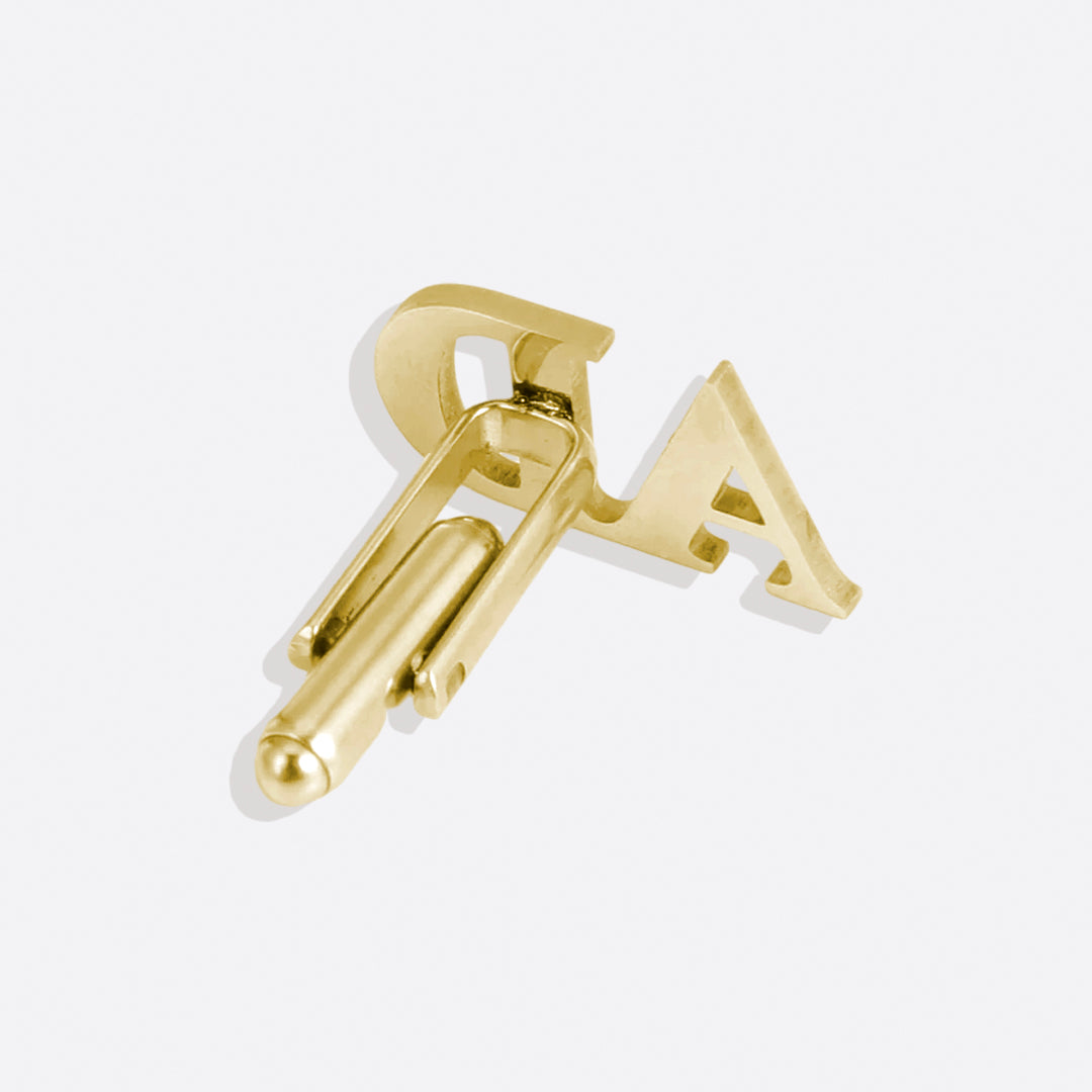Monogrammed Cufflinks with Initials