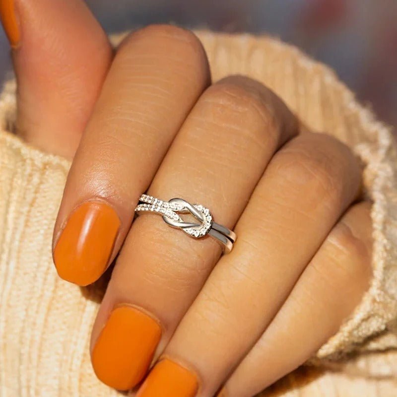 Bagues de lien éternel mère-fille