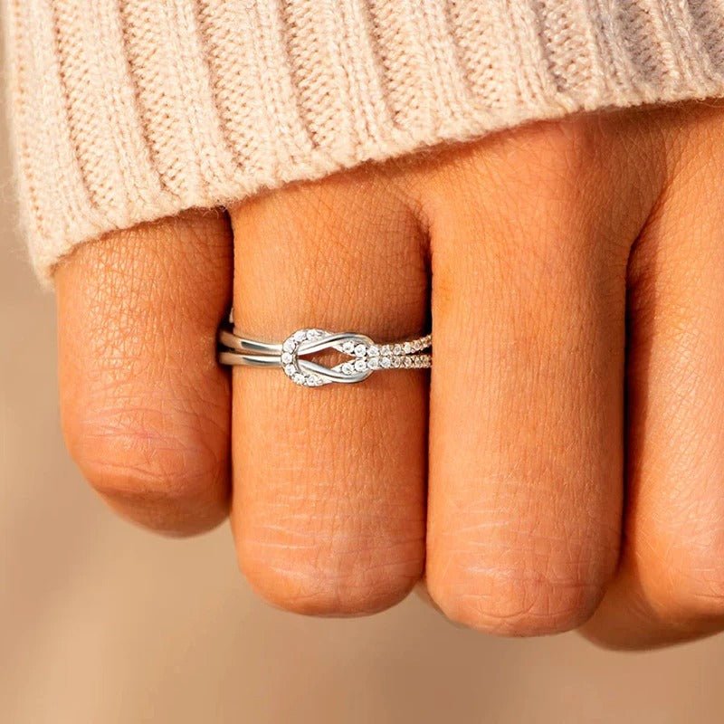 Bagues de lien éternel mère-fille