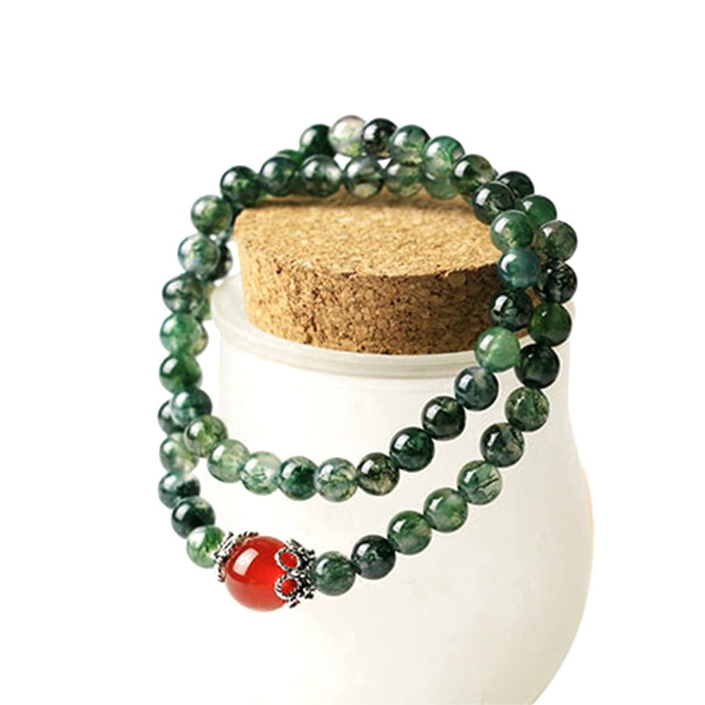 Natural Agate Abundance Bracelet