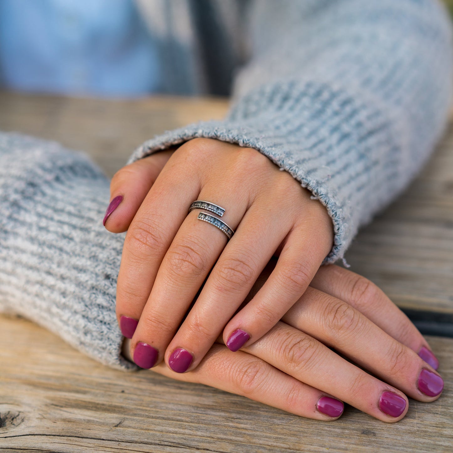Bague enroulée pour piano