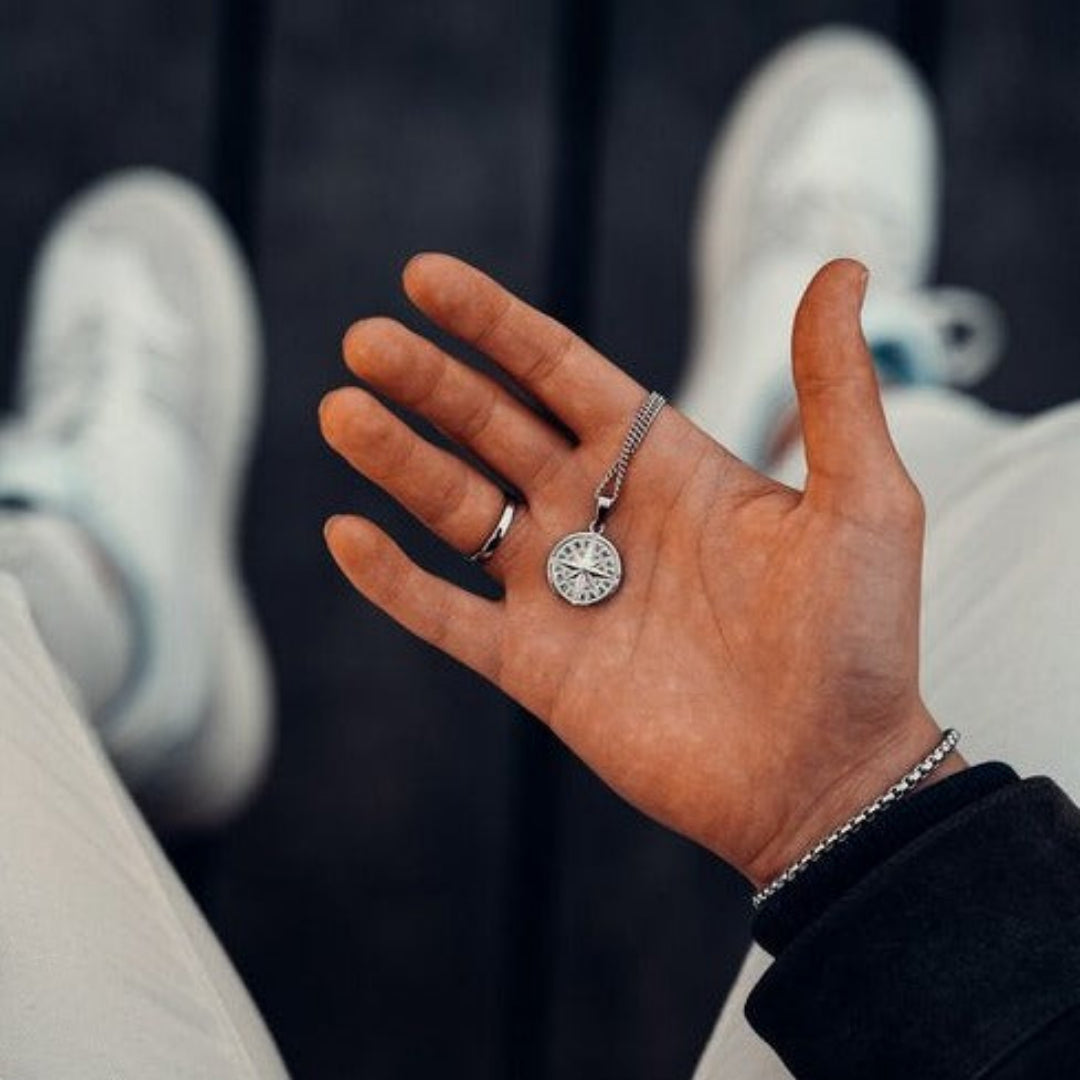 Boussole halskæde 2.0 - Solvtonet