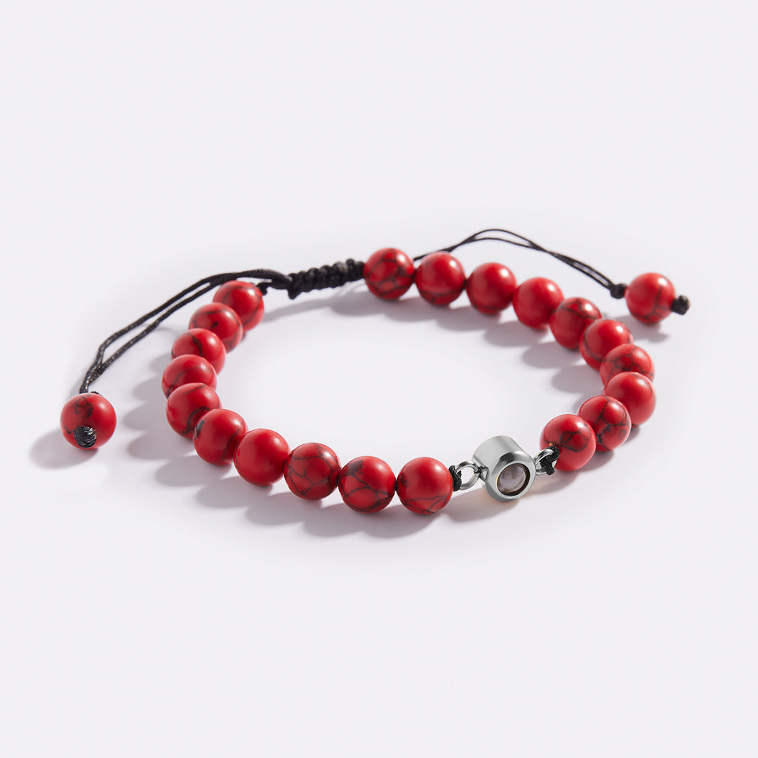 Beaded Photo Bracelet