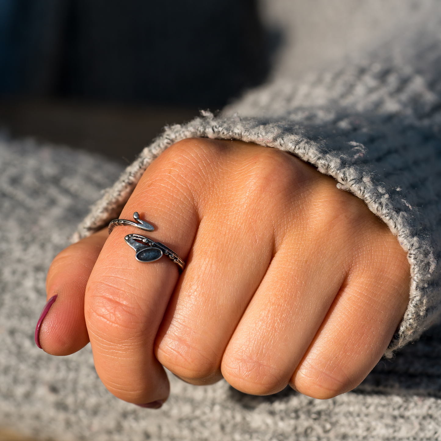 Bague enroulée pour saxophone