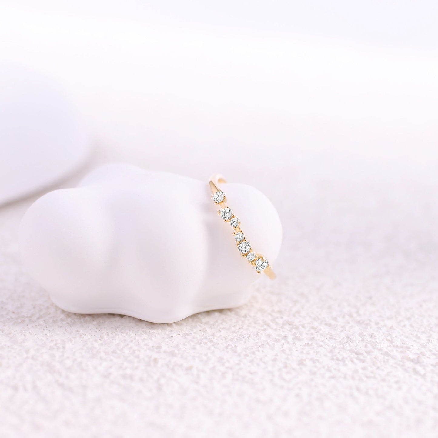 Bague en diamant scintillant