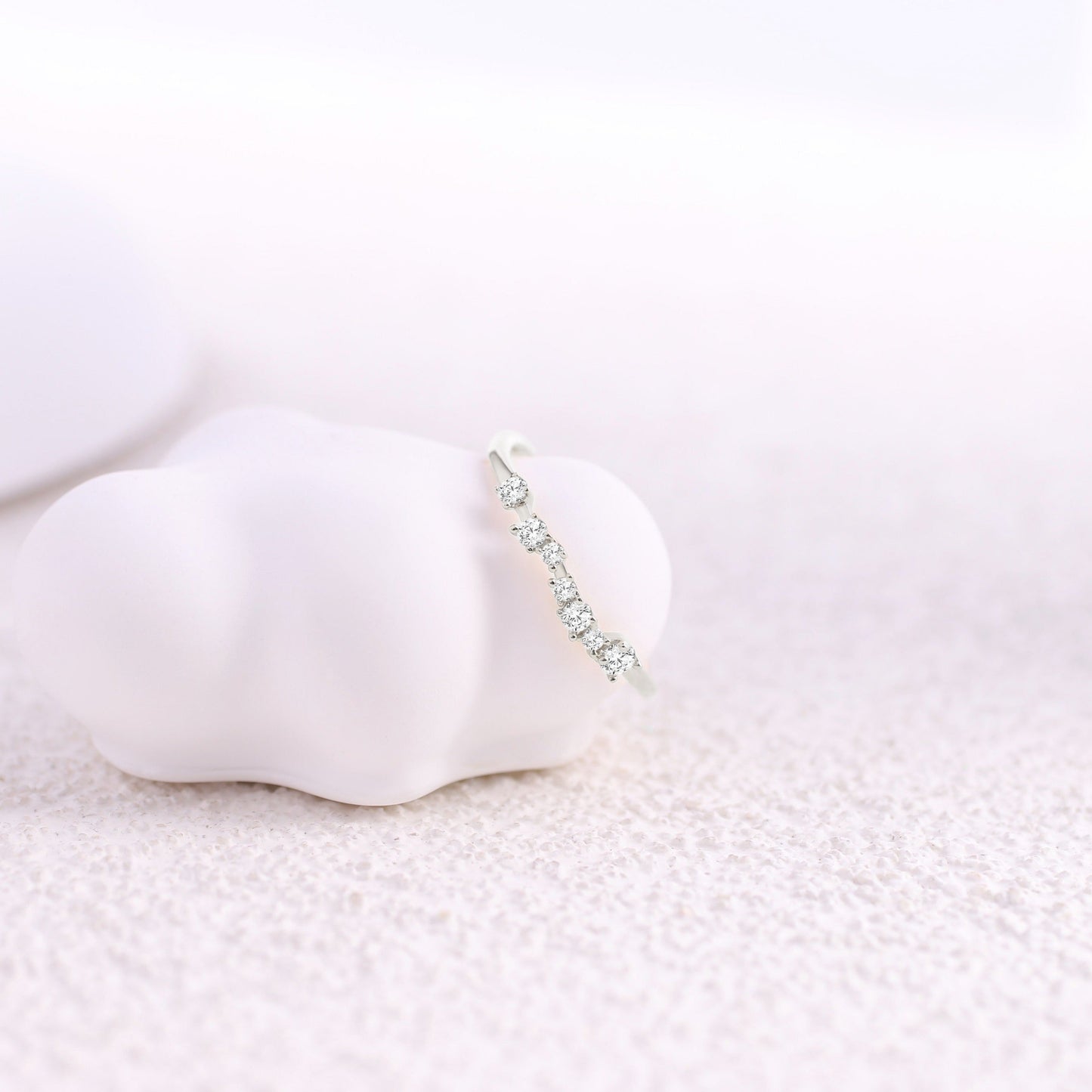 Bague en diamant scintillant