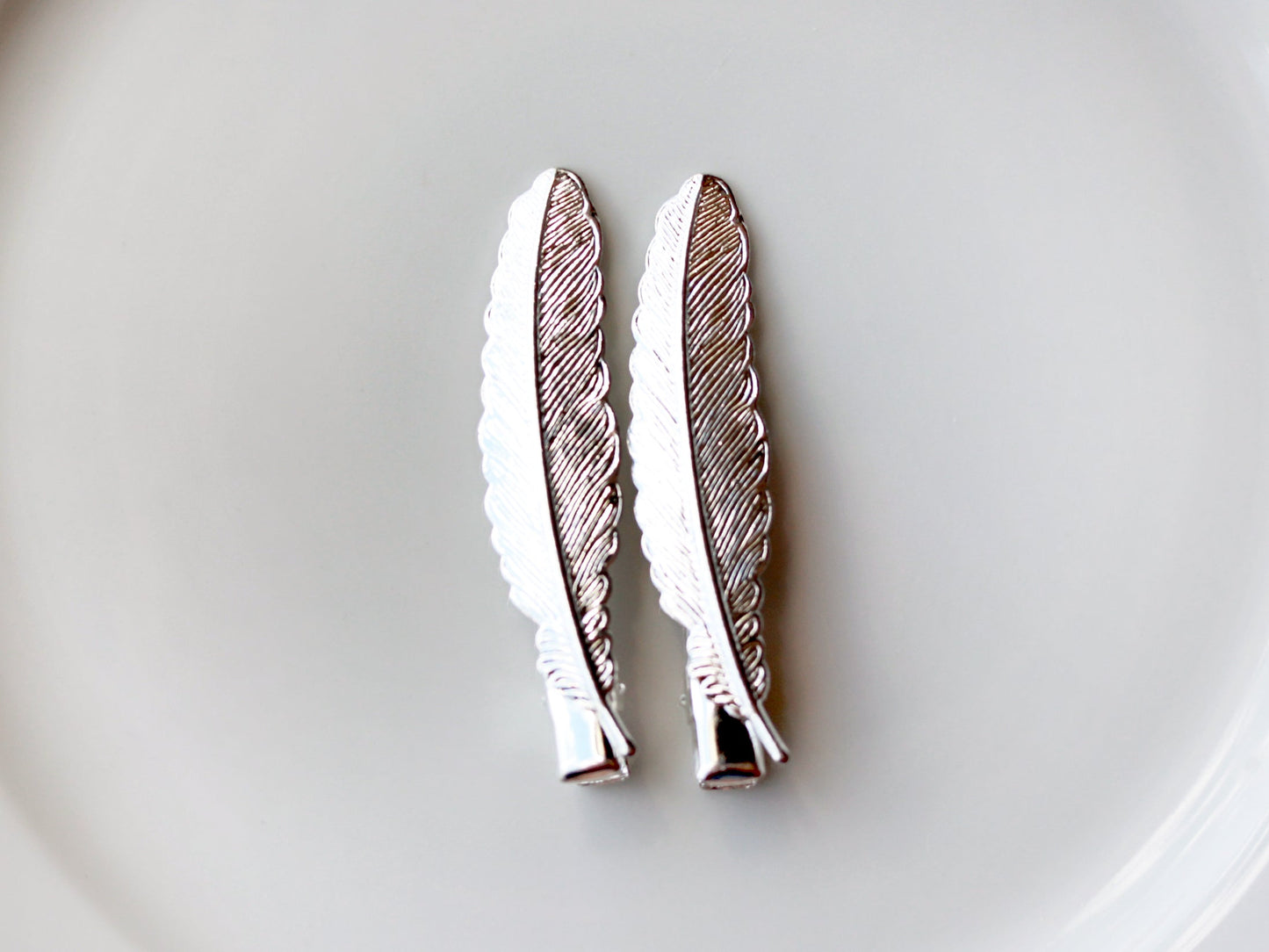 Feather Hair Clips