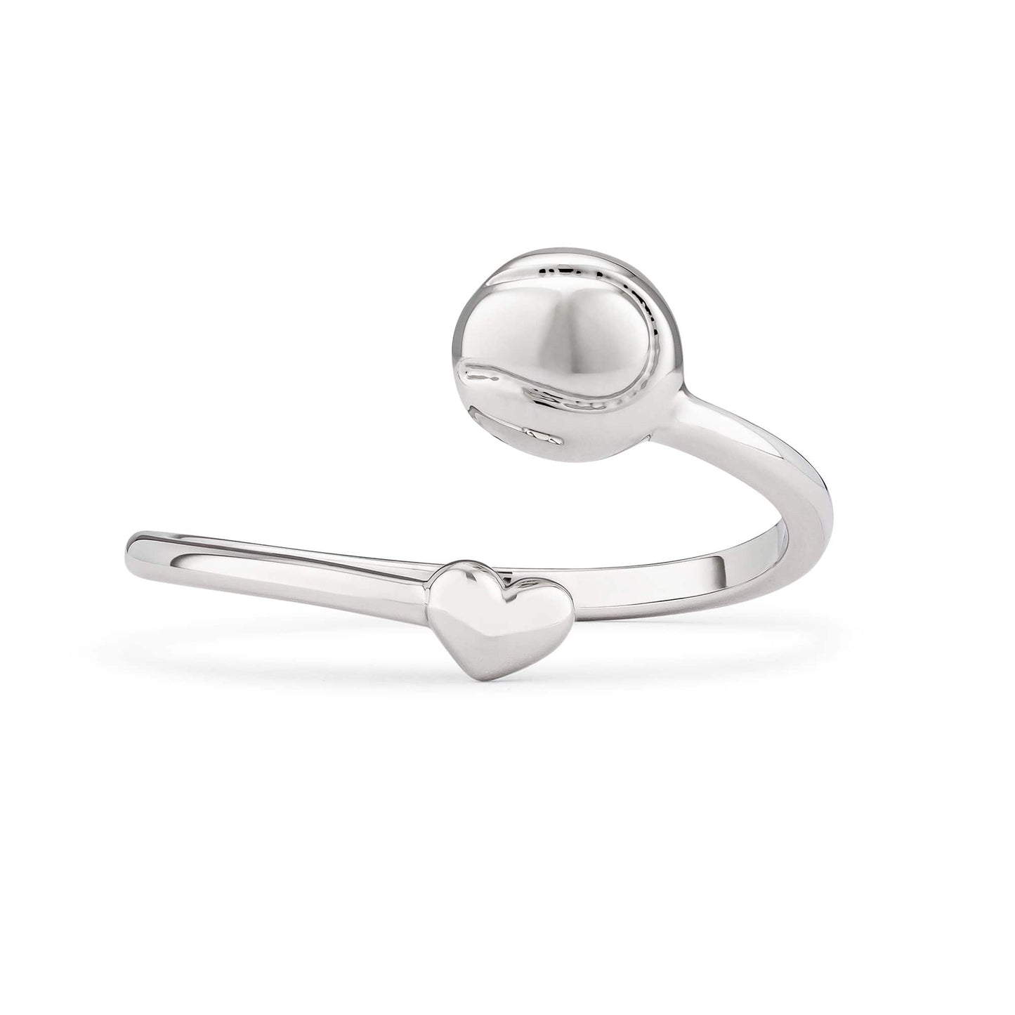 Anneau d'enroulement de balle de tennis