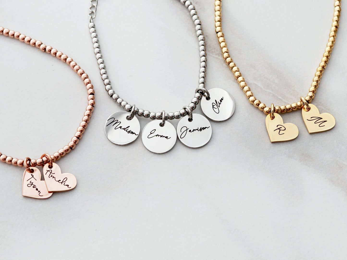 Personalized Beaded Bracelet