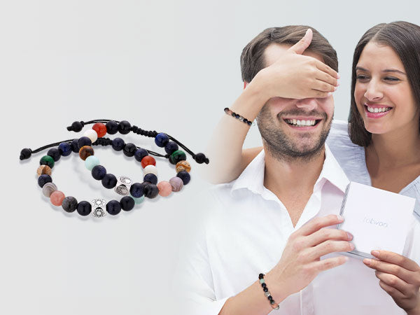 Bracelets de perles Planet Universe Stones