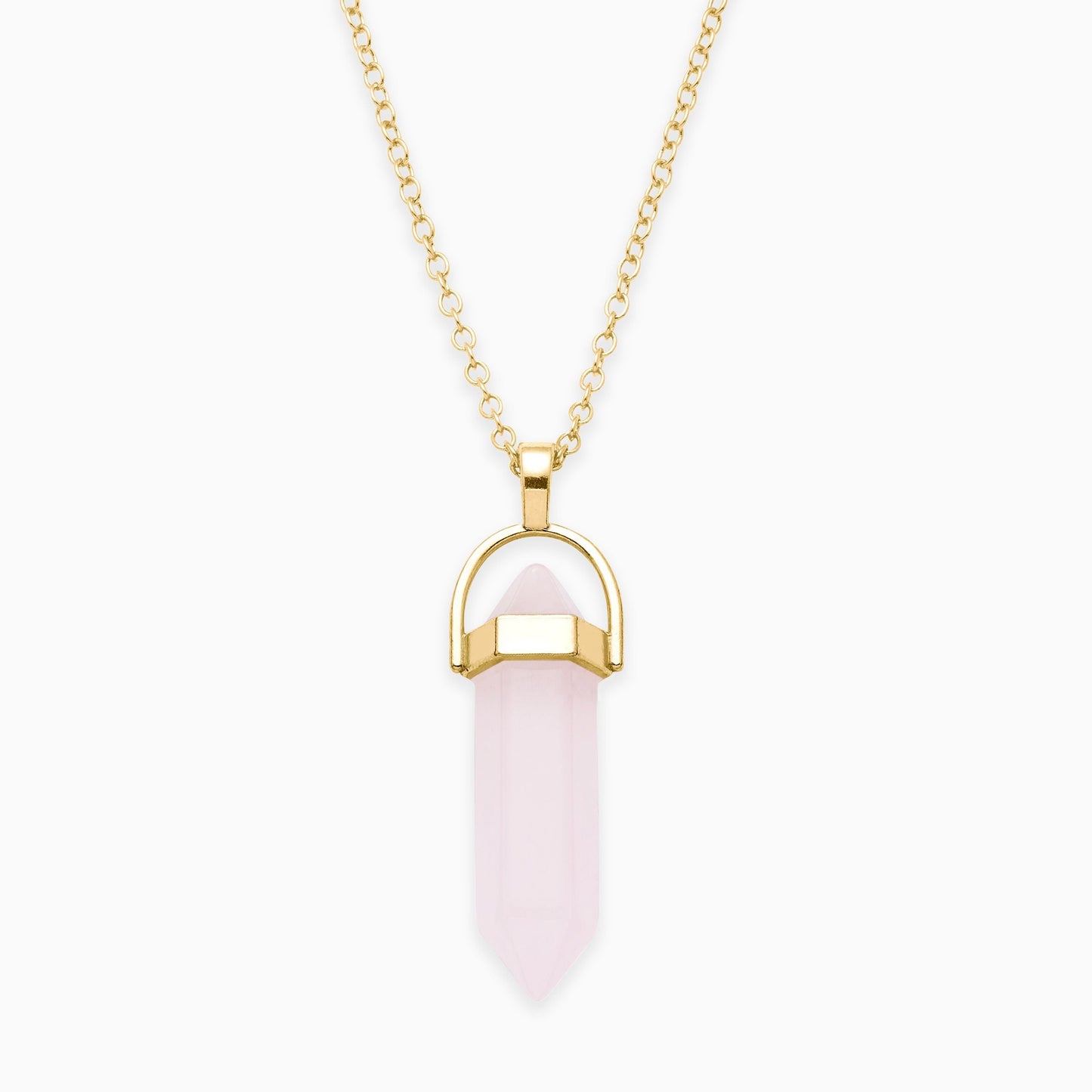 Collier à pointes de pierres précieuses