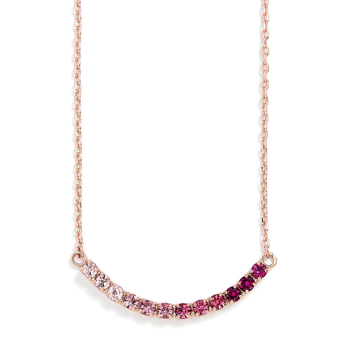 Collier à grappes de couleurs significatives