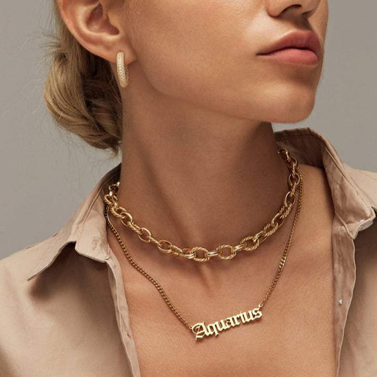 Astro Zodiac Necklace