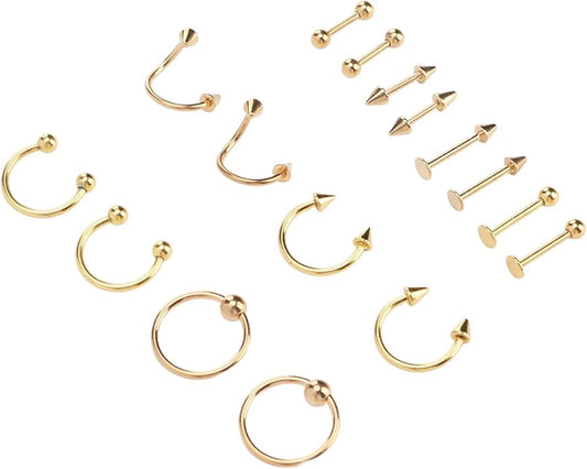 Exquisite Nose Ring Studs: The Intersection of Fashion and Precious Materials