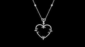 A Diamond Heart Necklace: The Creative Journey of Love