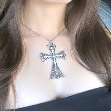 A Symbol of Eternity: The Gothic Cross Necklace