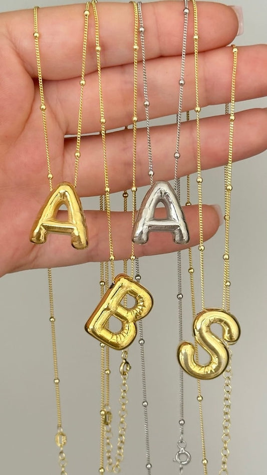 A Timeless Token of Happiness: The Balloon Letter Necklace