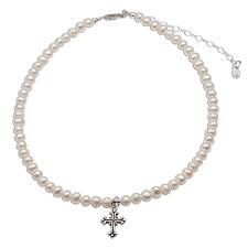 A Token of Love: The Pearl and Cross Necklace