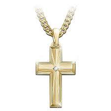 Bradford Exchange Gold Cross Necklaces: A Timeless Emblem of Faith and Love