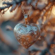 Capturing Memories with a Chunky Heart Necklace