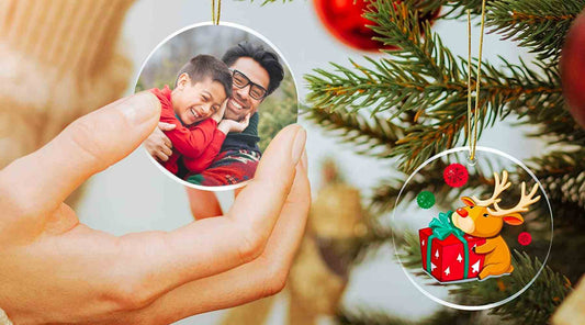 Celebrating the Holidays: Photo Frame Ornaments for Christmas Trees