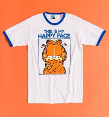 Cultural Crossroads: Garfield Ringer Tee Meets Religious Jewelry