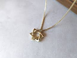 Embracing Identity: The Star of David Black Metal Necklace