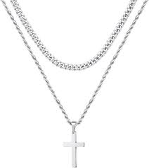 Embracing Style: The Rise of Men's Silver Cross Necklaces