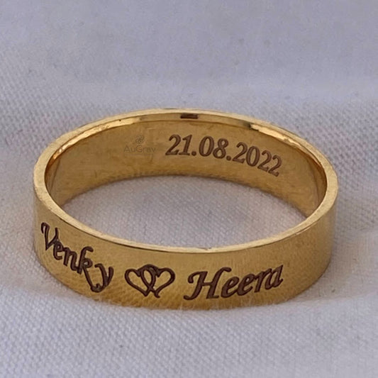 Golden Connections: Gold Wedding Rings in Commemoration and Branding
