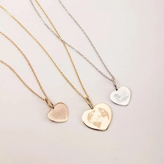 Heart Pendant Necklace: A Timeless Travel Keepsake