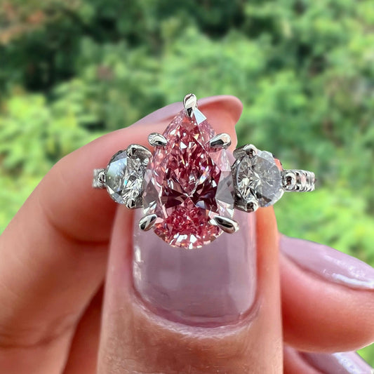 The Unmatched Allure of Pink Diamond Engagement Rings