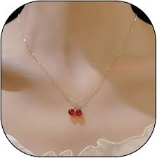 The Allure of a Cherry Necklace: A Tale of Timeless Elegance